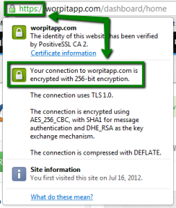 iControlWP Secure SSL - Chrome