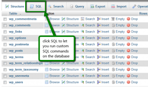 WordPress Database Prefix: Run SQL To Rename Tables