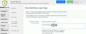 Rename Hide WordPress Login URL Option